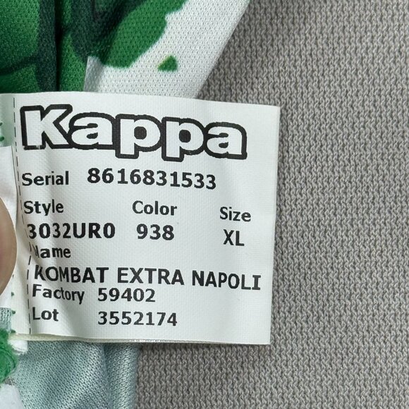 Kappa Kimbo #1 Jersey Kombat Napoli Lisboa - Picture 6 of 7